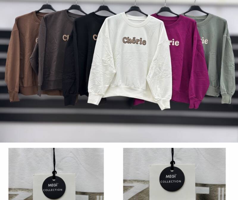 Bluzki damskie Roz S-XL, Mix Kolor Paczka 12 szt 1